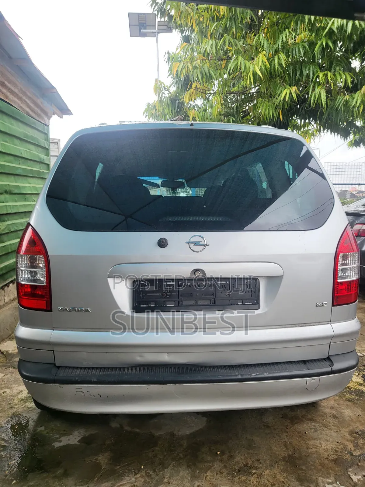 Opel Zafira 2005 Silver