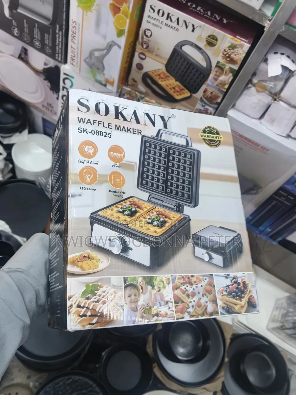 Good Quality Sokany Waffle Maker