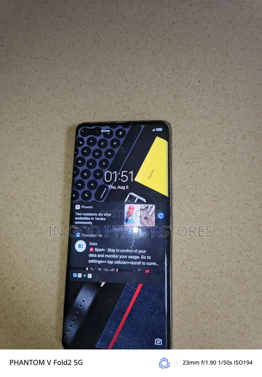 Tecno Phantom X 256 GB Gold