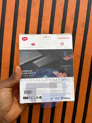 Itel 27000mAh Powerbank 22.5 Watts