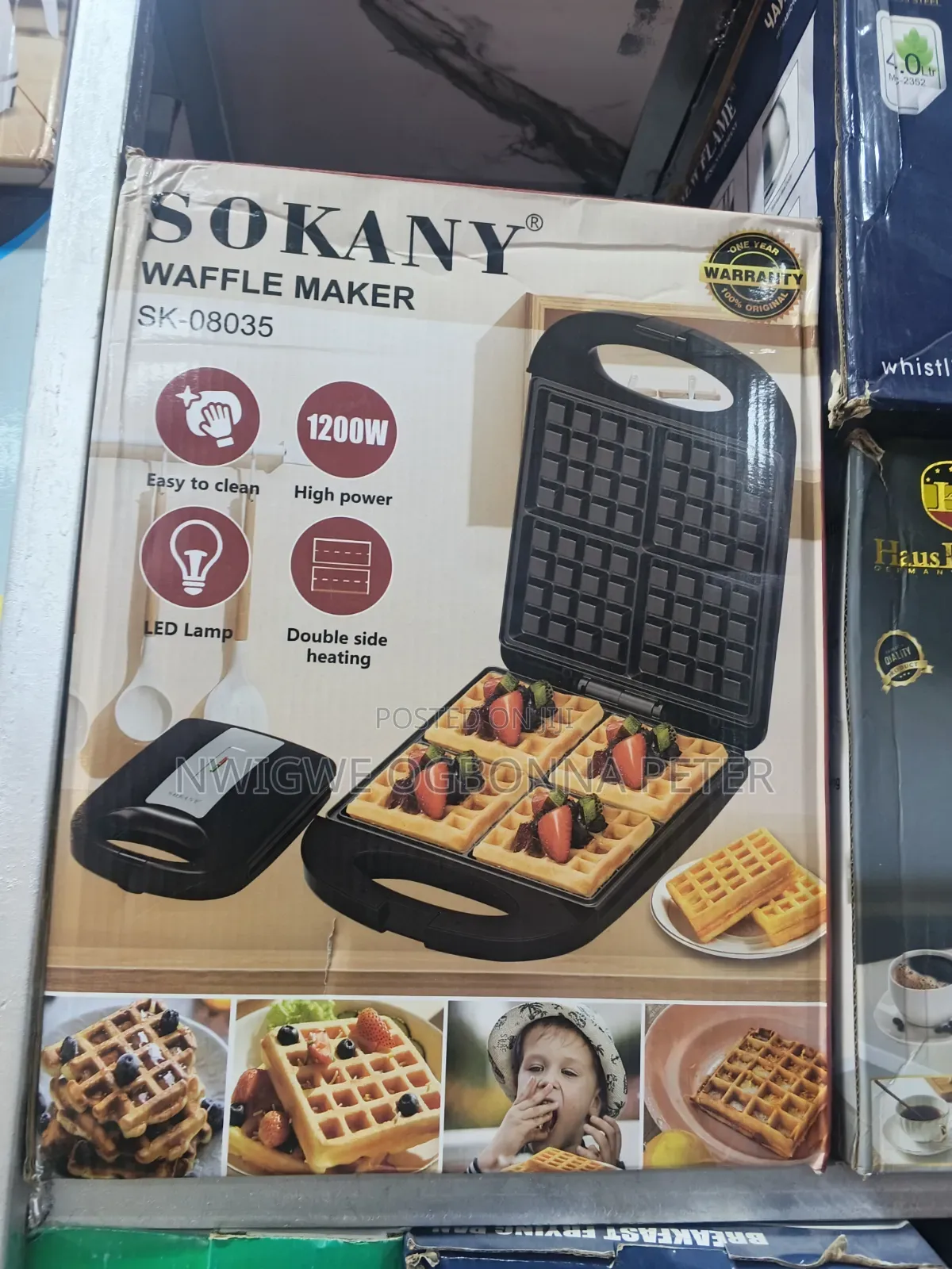 4 Slice Waffle Maker