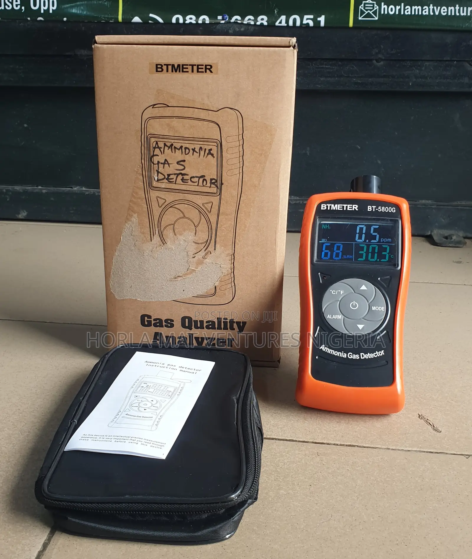 Ammonia Gas Detector (BTMETER)