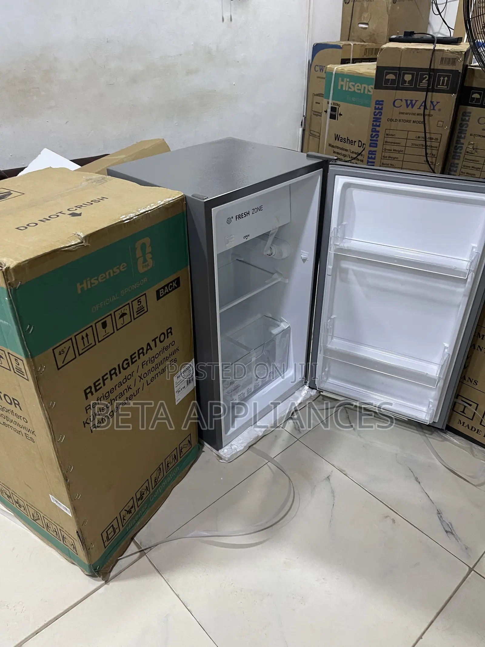 Hisense Space Saving Refrigerator 90 Litres
