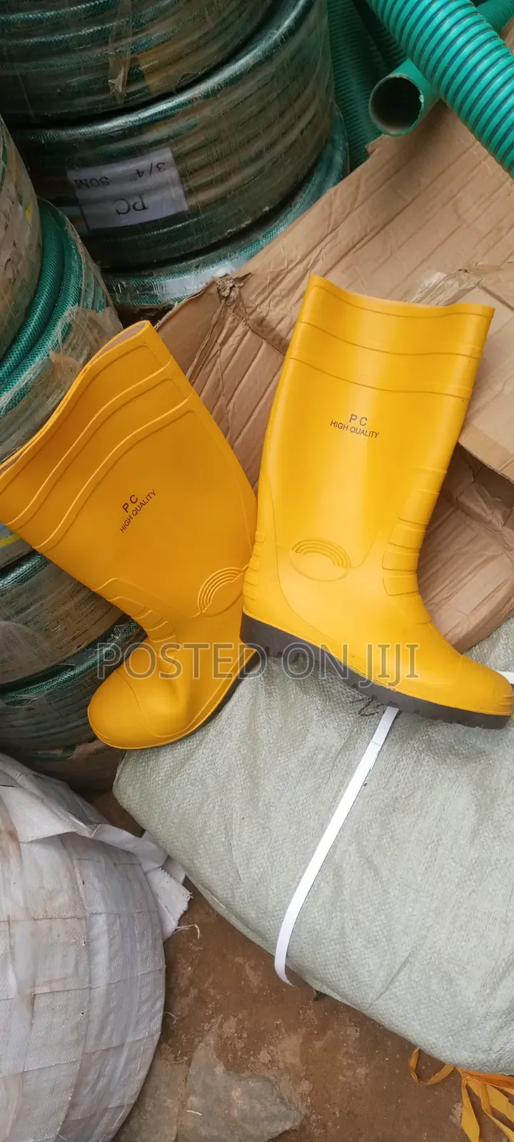 Safety Boot Wellington, Rubber Boot