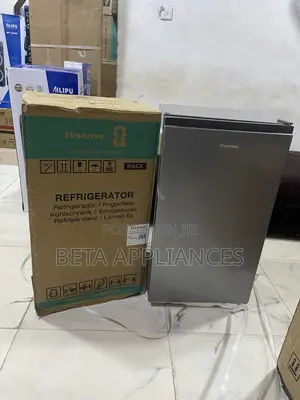 Compact Hisense Refrigerator With Freezer 90L
