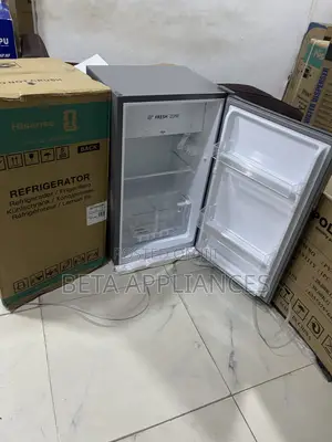 Compact Hisense Refrigerator With Freezer 90L