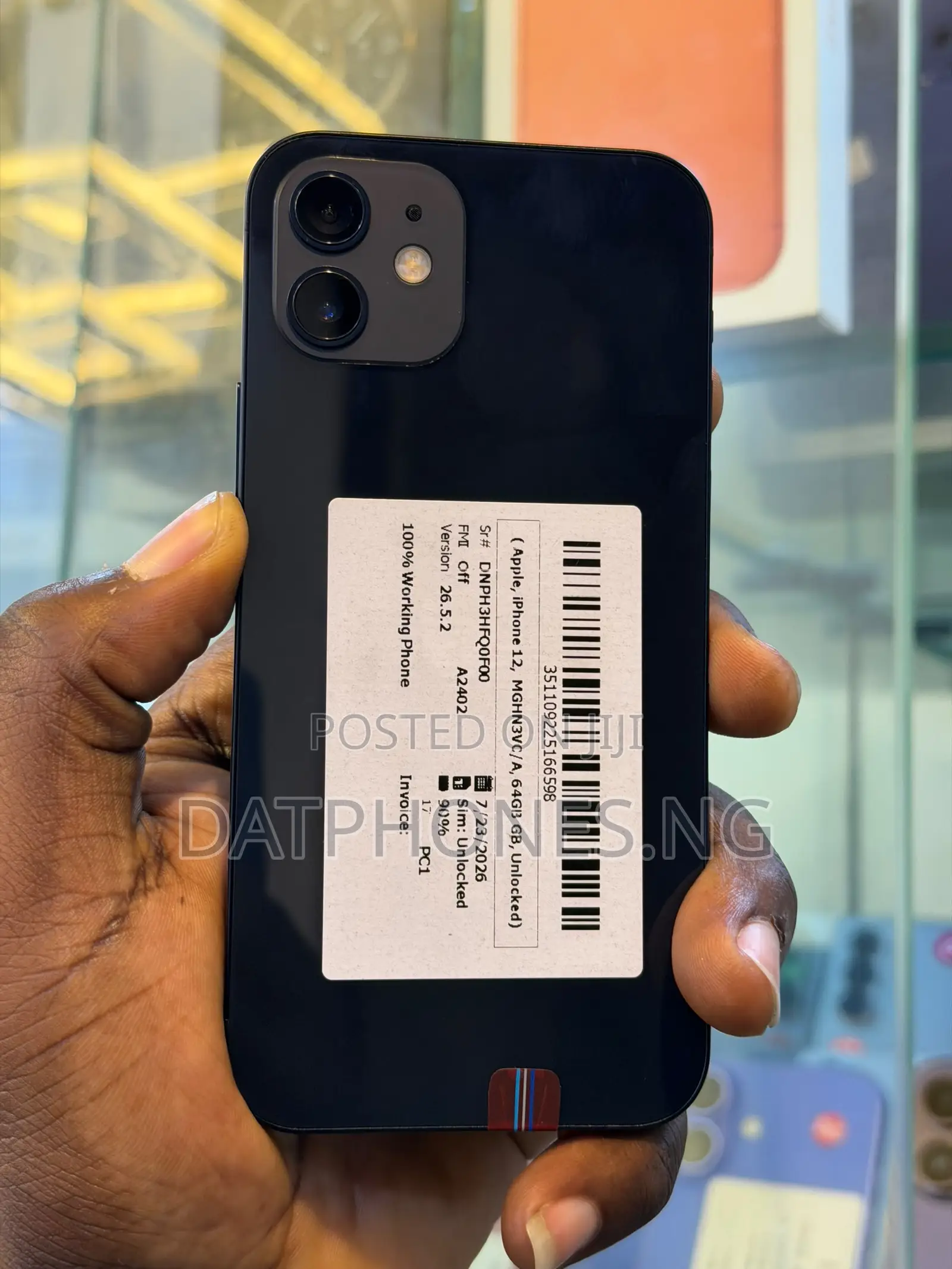 Apple iPhone 12 64 GB Black