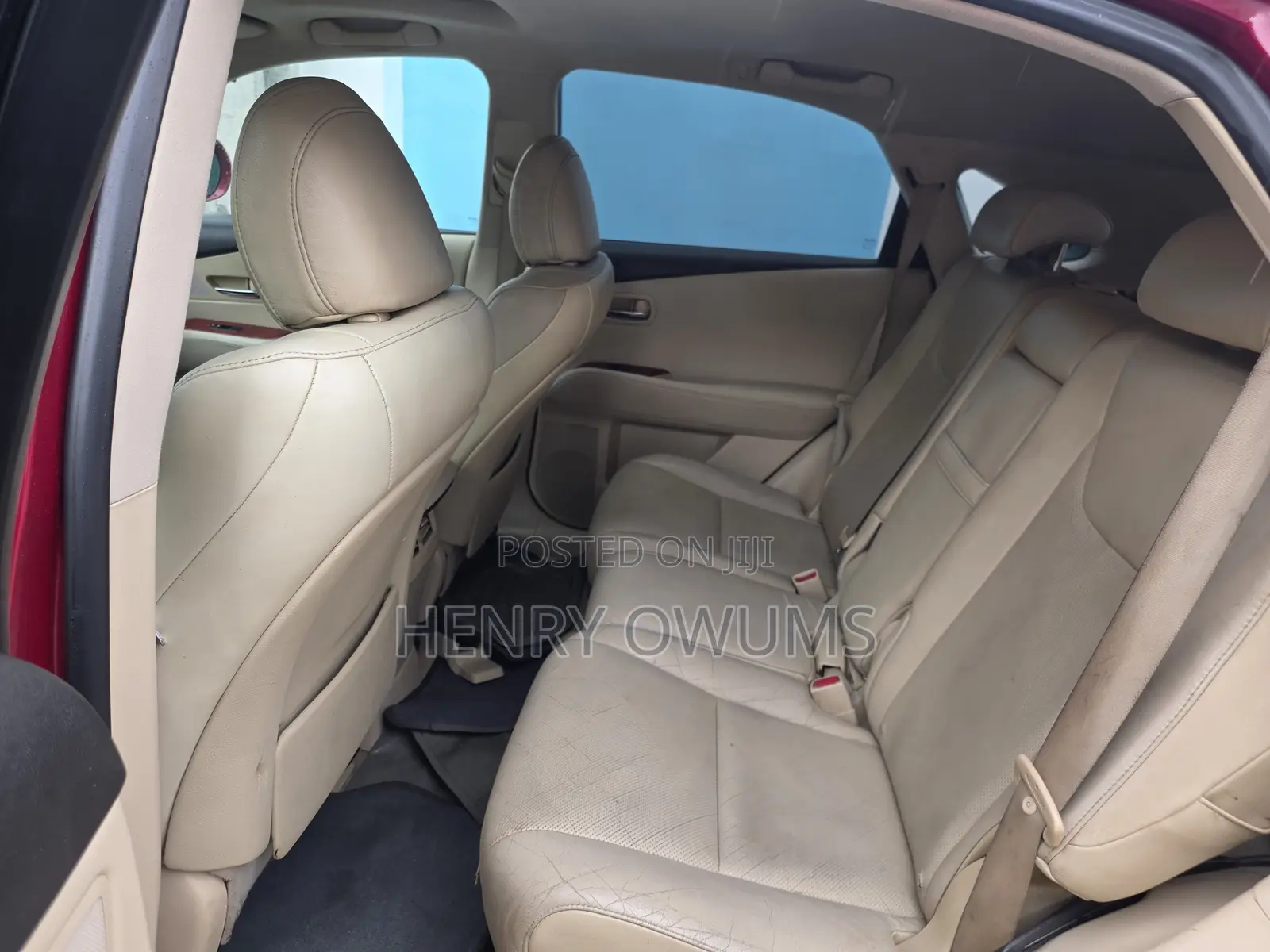 Lexus RX 2010 Red