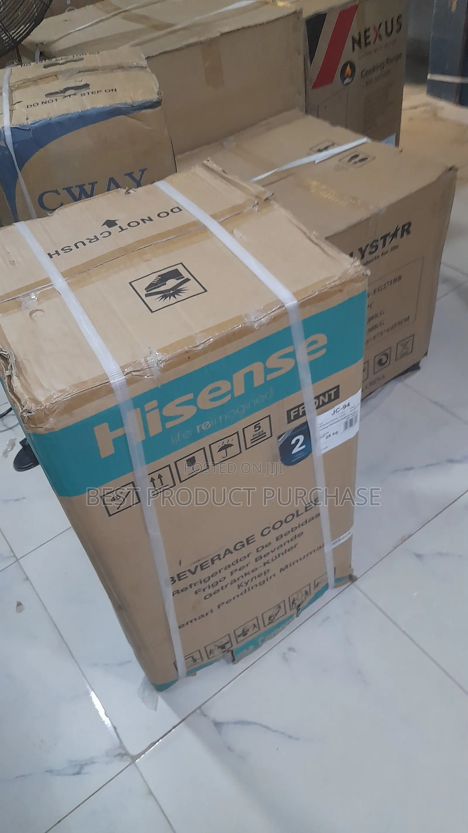 High Capacity Brand New Hisense JC-94 Drinks Cooler