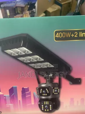 Solar CCTV Camera With 400watts Street Light