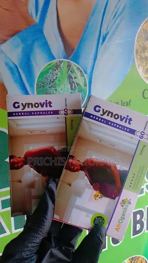 Afroganiks Gynovit Capsules – Women's Herbal Capsules for Fertility