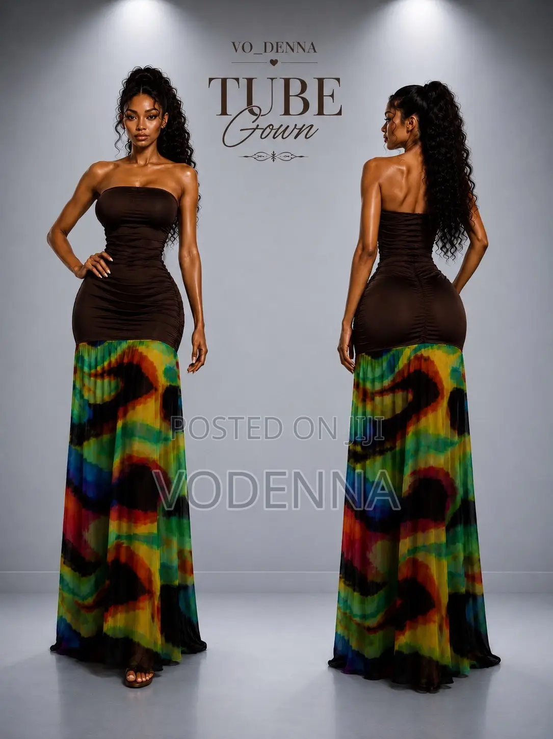 Stretchy Maxi Gown