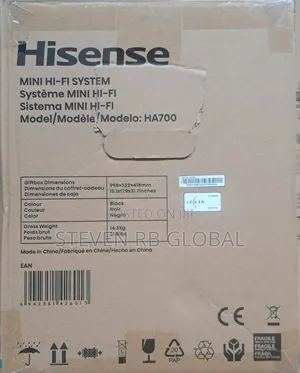 Hisense 810W 2.1CH Bluetooth Mini Hi-Fi System | HISAUD700HA (HA700)