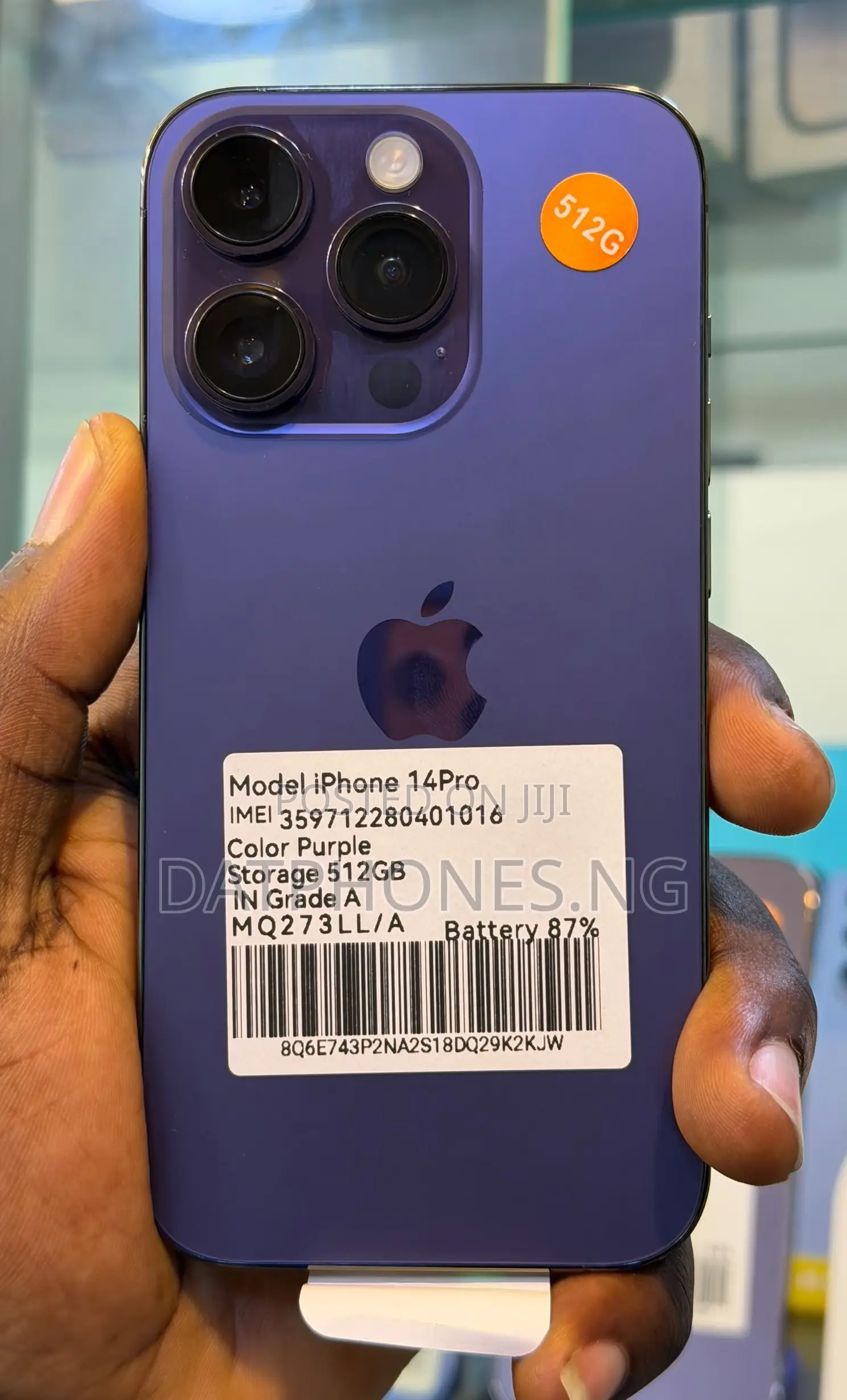 Apple iPhone 14 Pro 512 GB Purple
