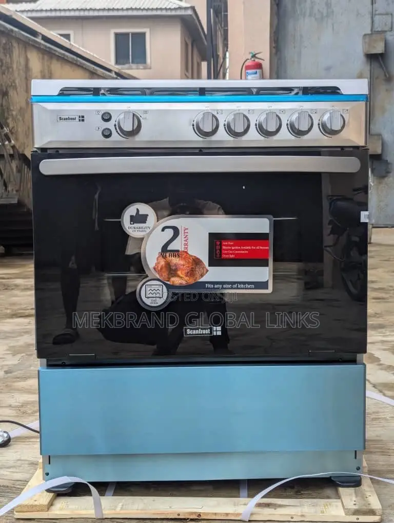 Scanforst Gas Cooker 5burna Automatic