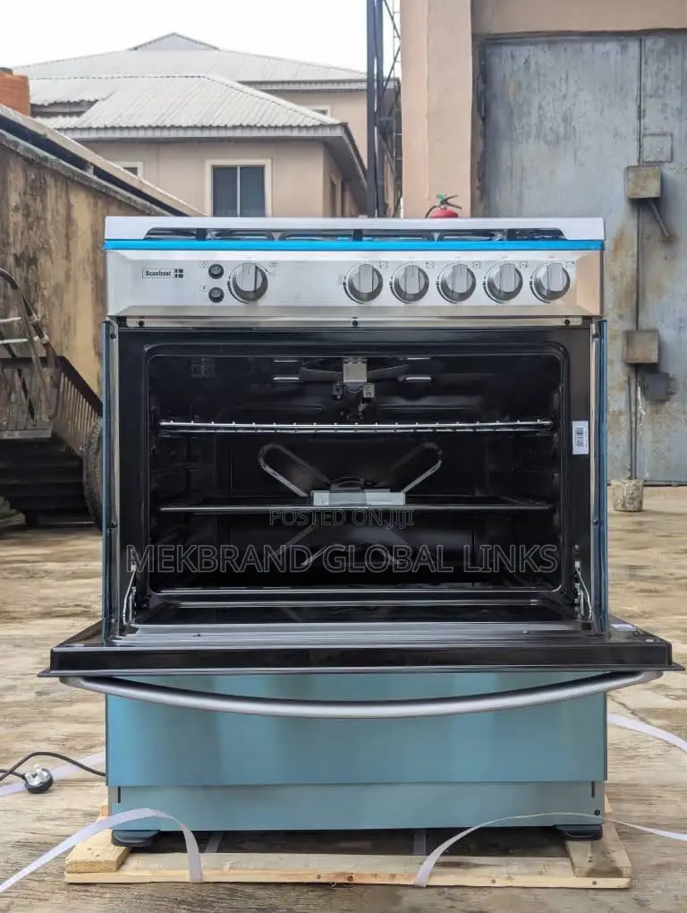 Scanforst Gas Cooker 5burna Automatic