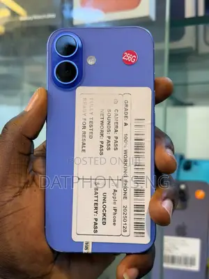 Apple iPhone 16 256 GB Blue