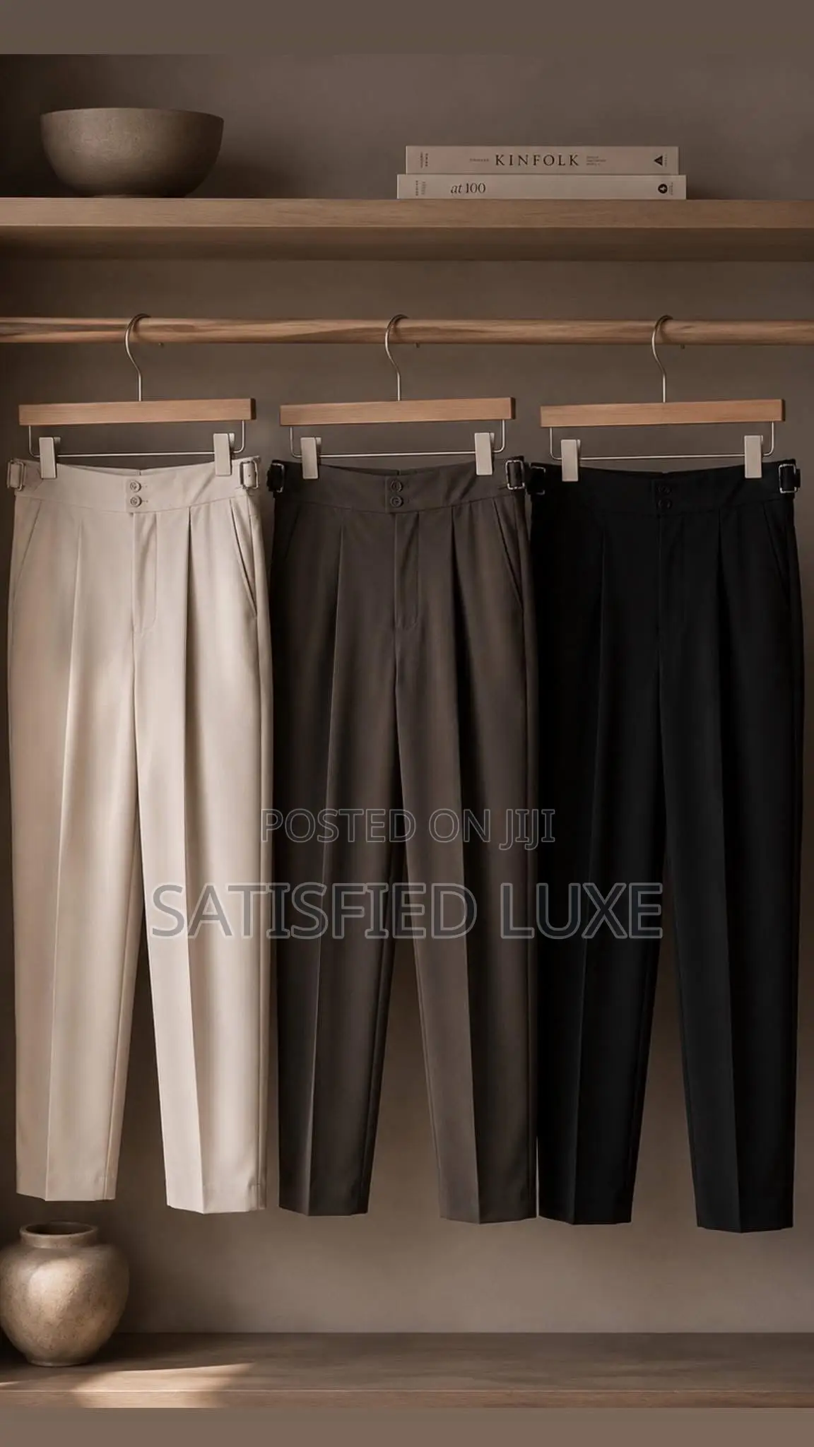 Mo-Satisfied Luxe – Signature Corporate Men Trouser