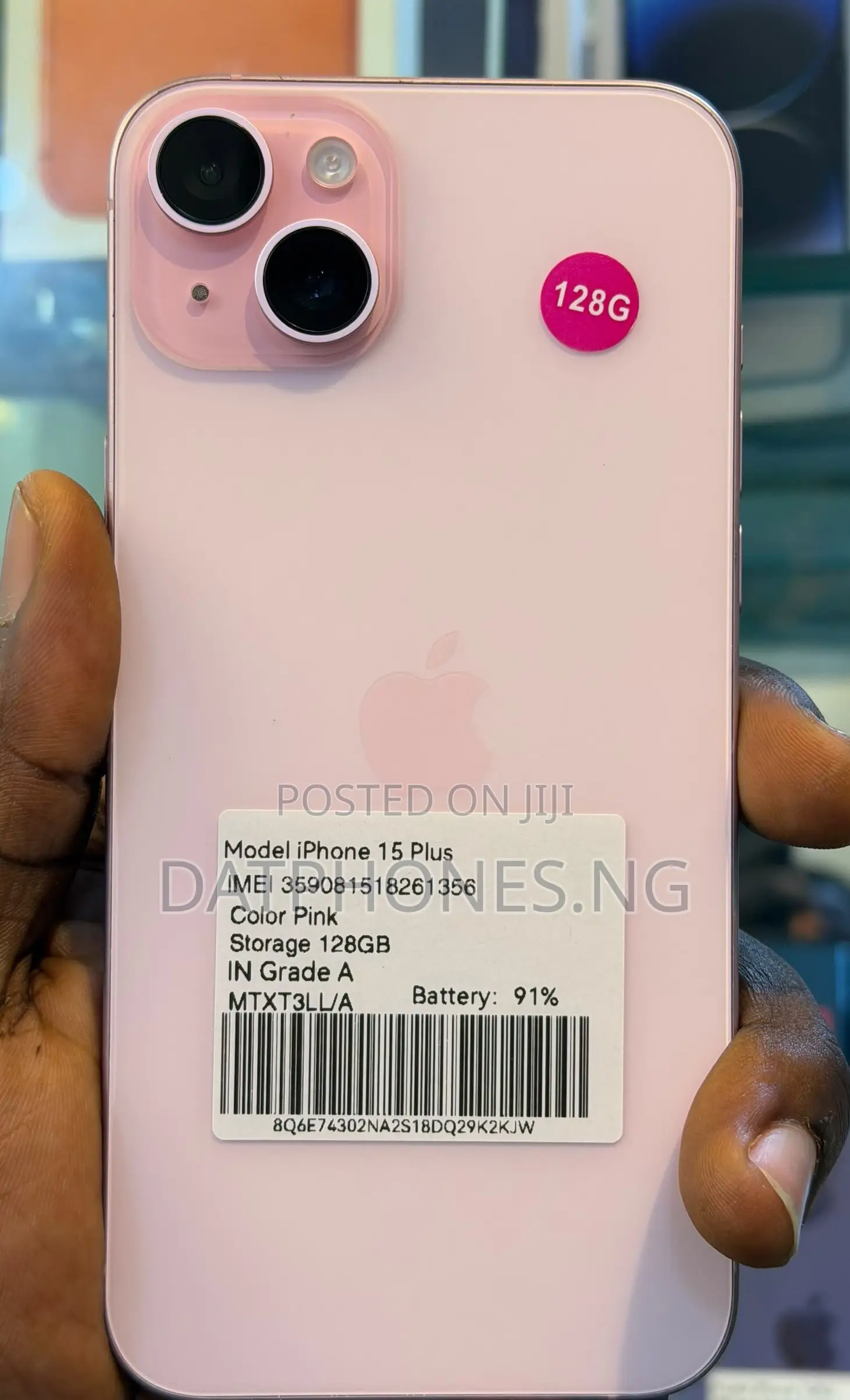 Apple iPhone 15 Plus 128 GB Pink
