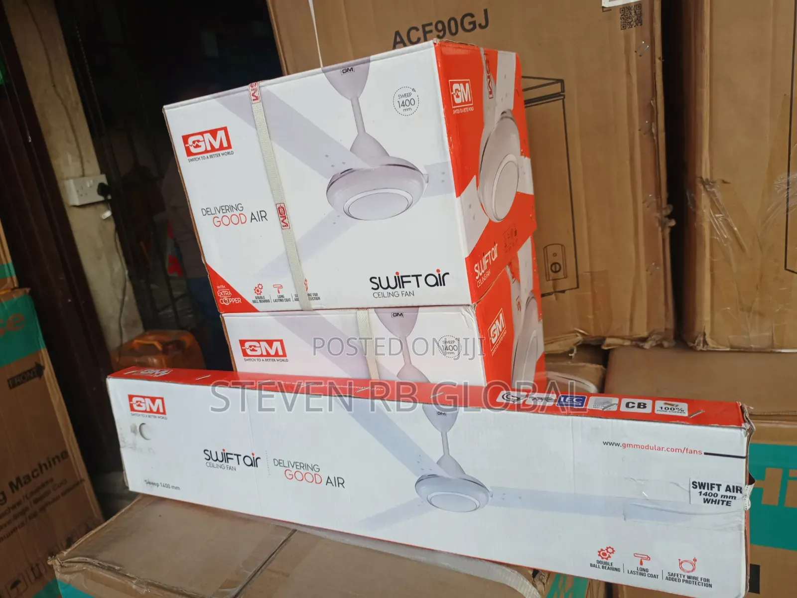 GM SWIFTair 56" (1400mm) Ceiling Fan