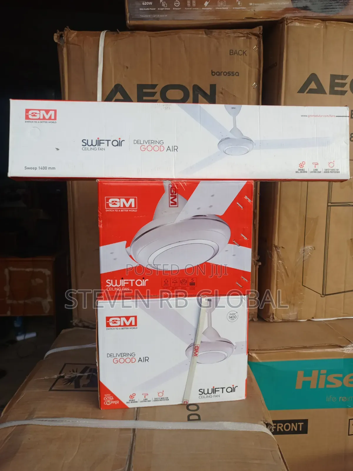 GM SWIFTair 56" (1400mm) Ceiling Fan