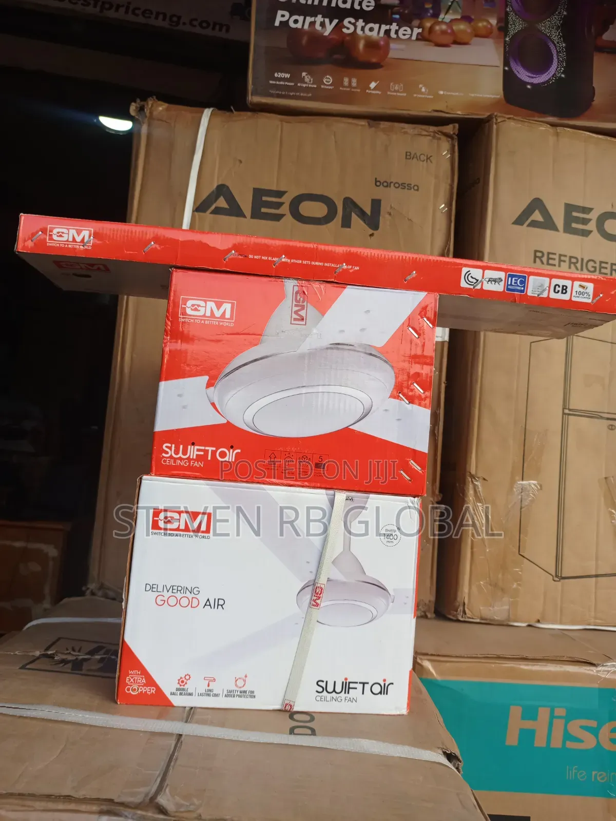 GM SWIFTair 56" (1400mm) Ceiling Fan
