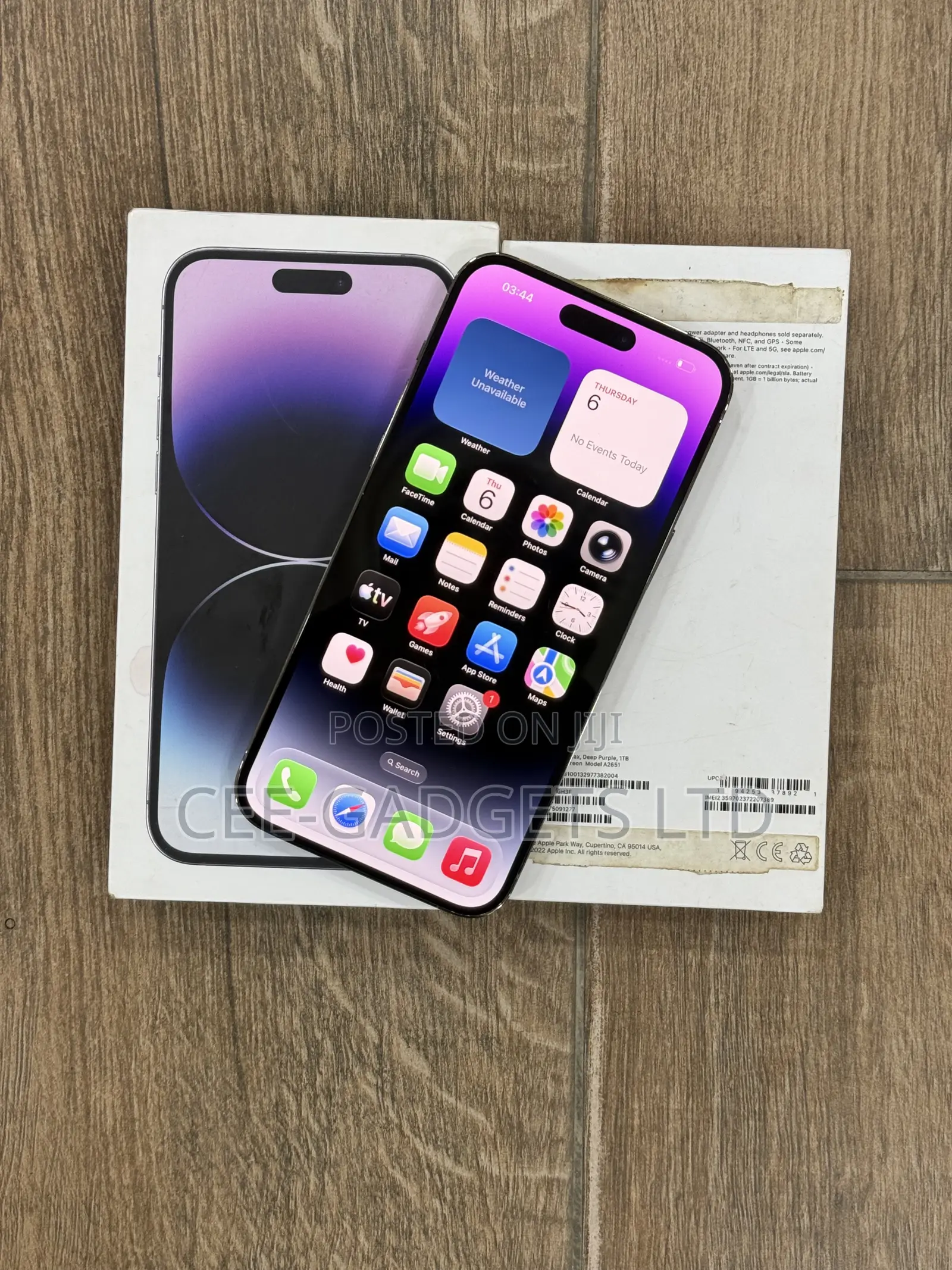 Apple iPhone 14 Pro Max 1 TB Purple