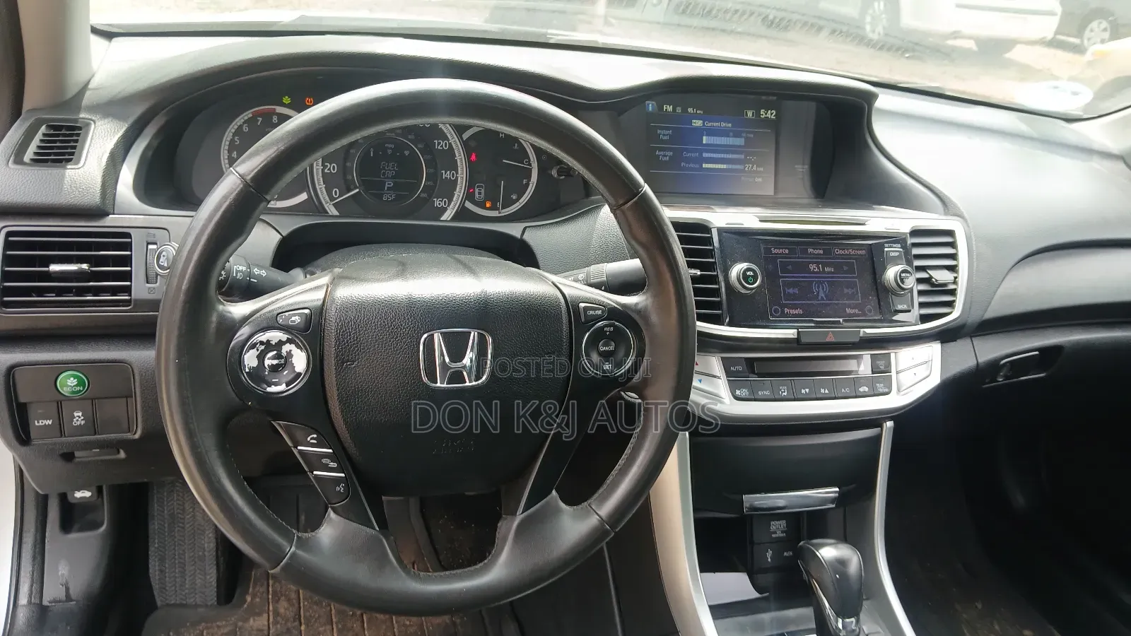 Honda Accord 2.0 Sedan 2012 Silver