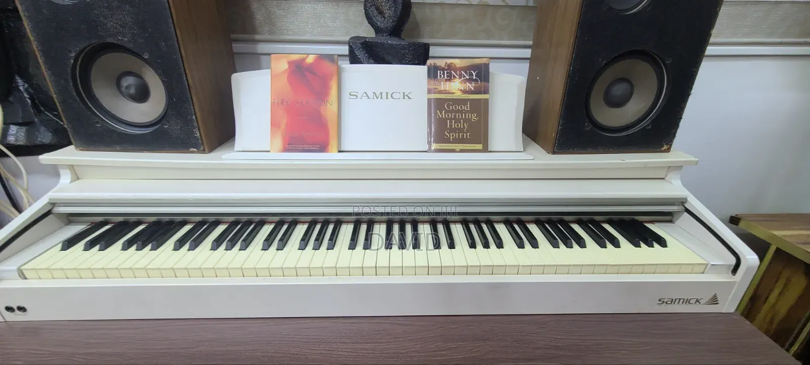 Samick White Grand Piano