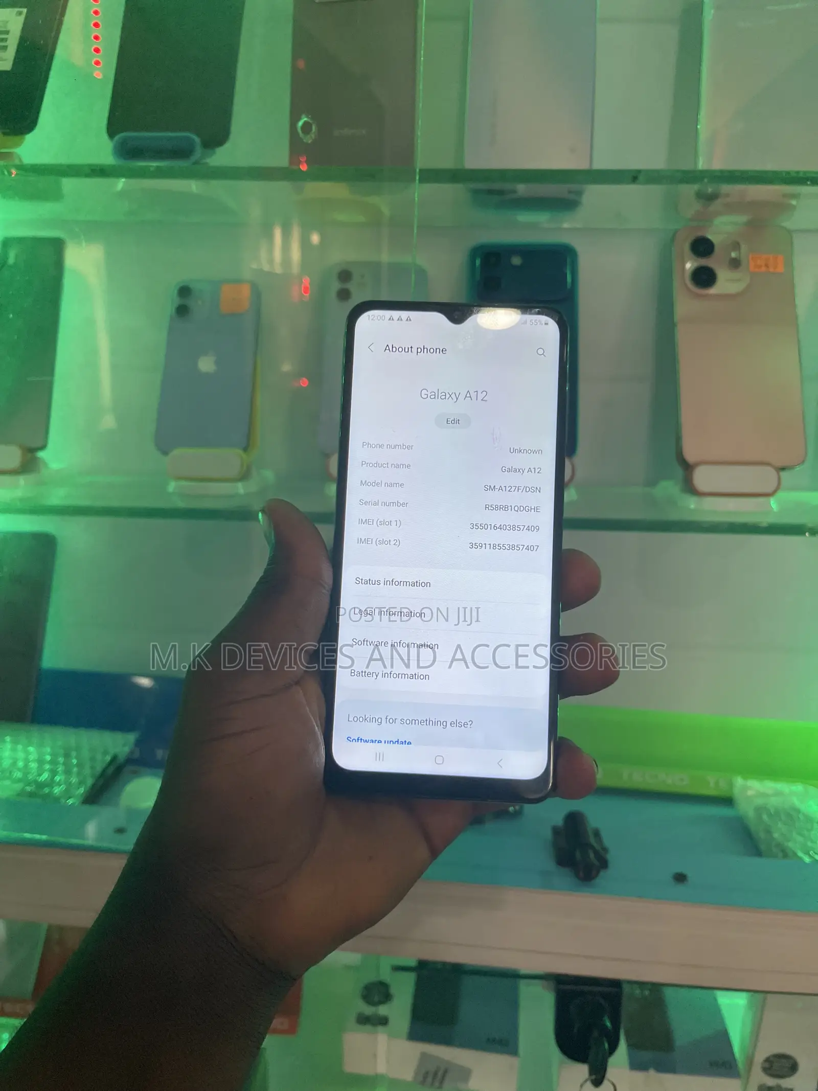 Samsung Galaxy A12 64 GB Blue