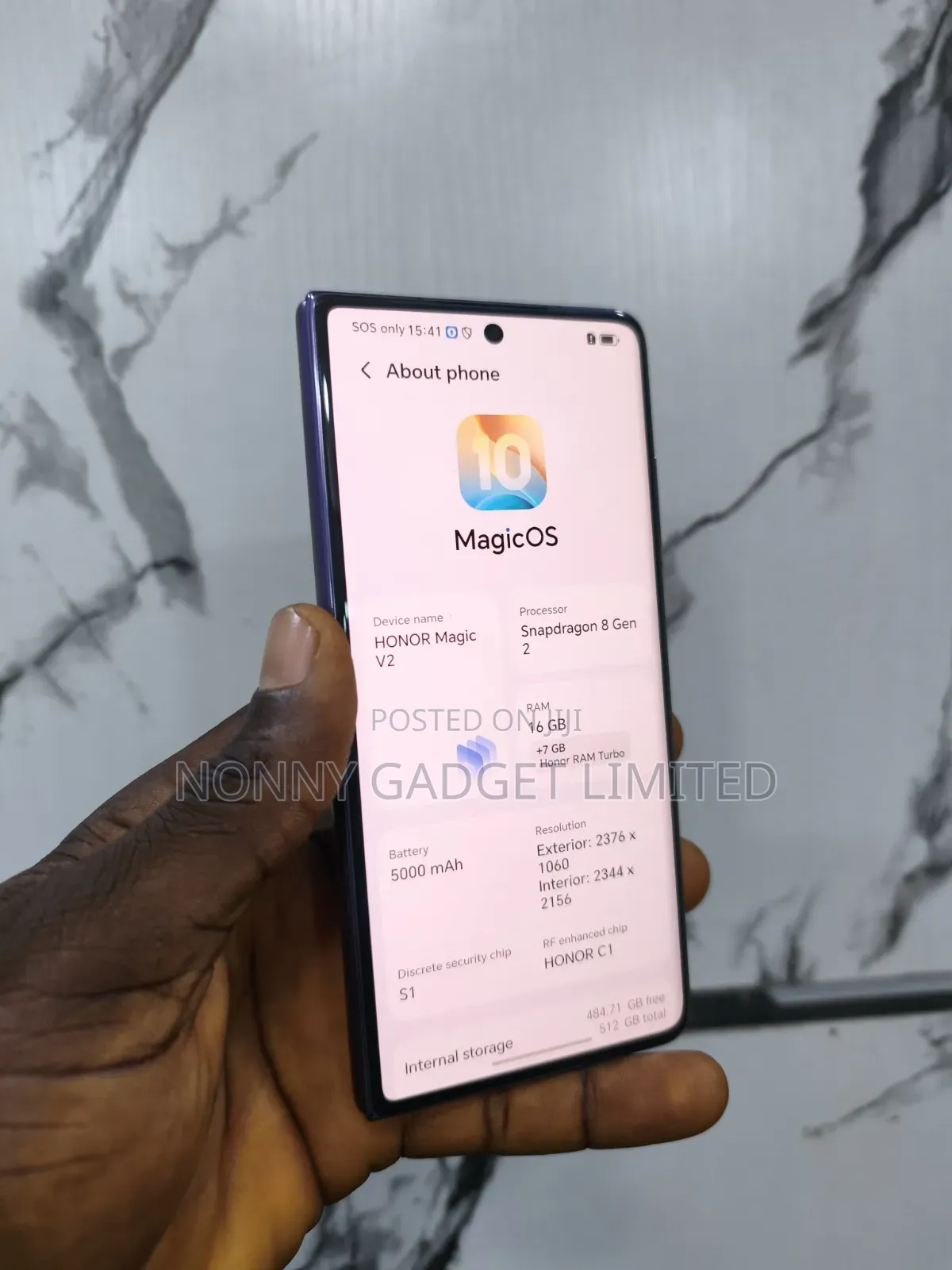 Honor Magic V2 512 GB Purple