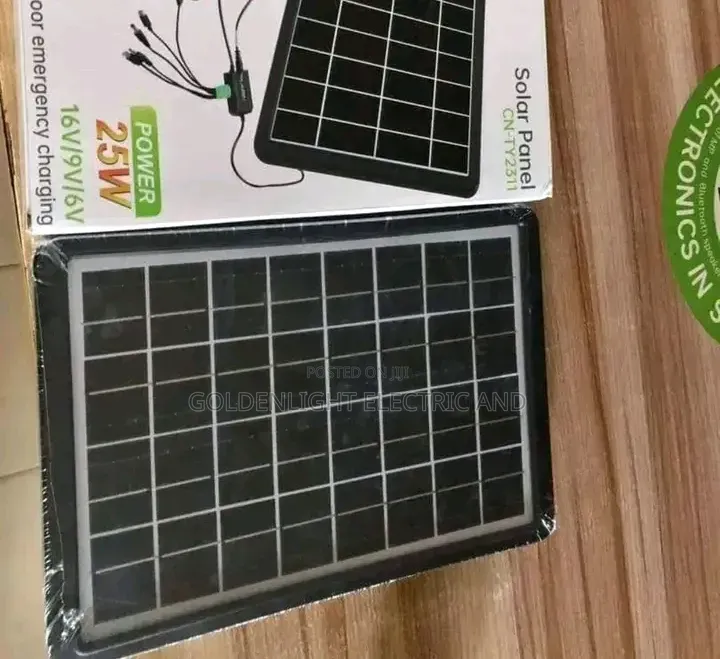 25Watt First Wei Branded Solar Panel Kit