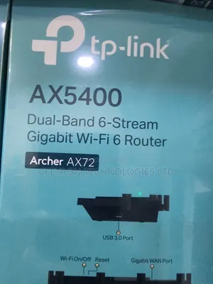 Tplink Archer Ax72 Dual-Band Wi-Fi 6 Gigabit Router