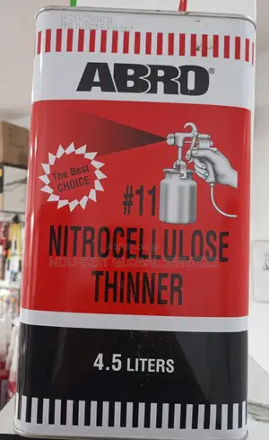 Abro 11 Nitrocellulose Thinner ( 4.5 Liters)