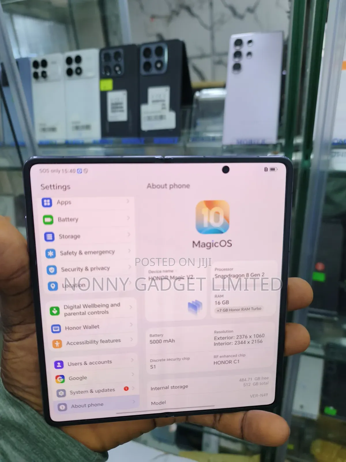 Honor Magic V2 512 GB Purple