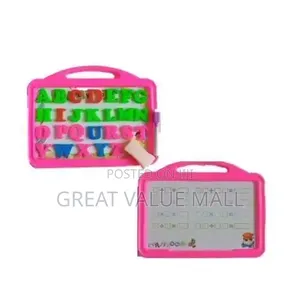 Children Writing Board With Alphabets, Pen and Duster