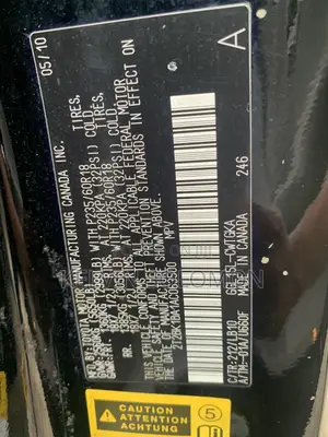 Lexus RX 350 2010 Black