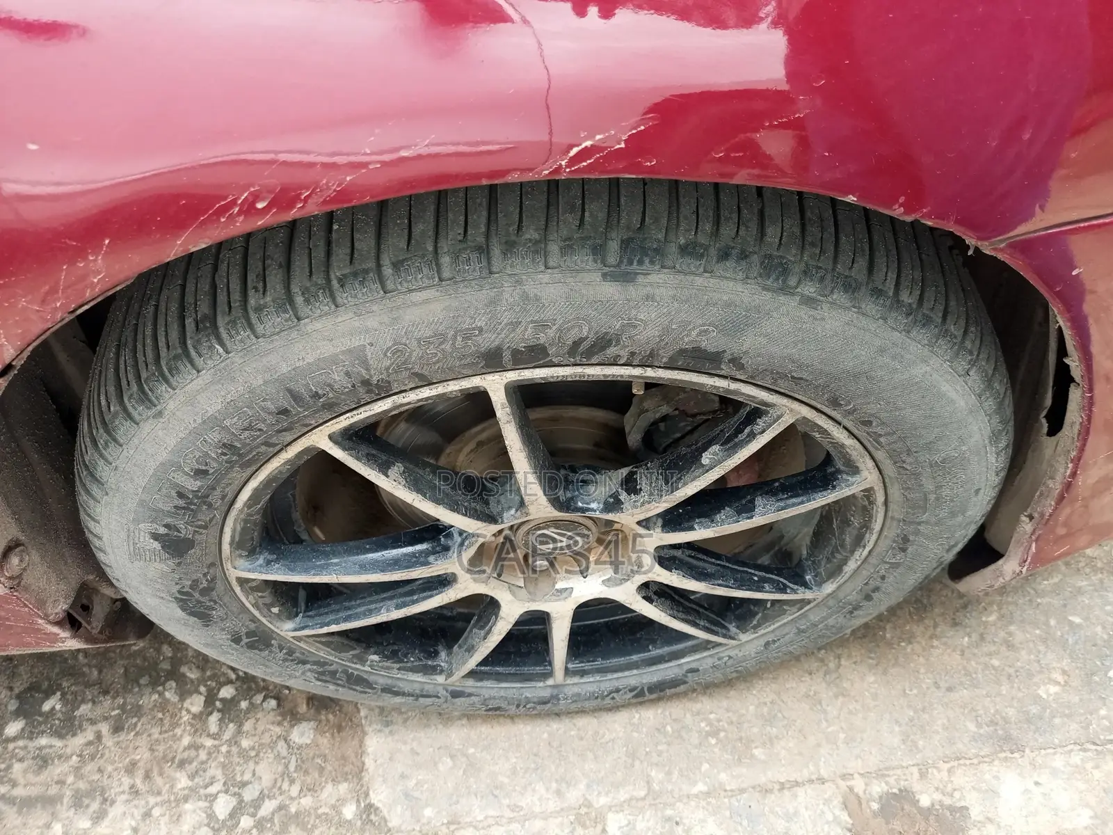 Lexus ES 2007 Red