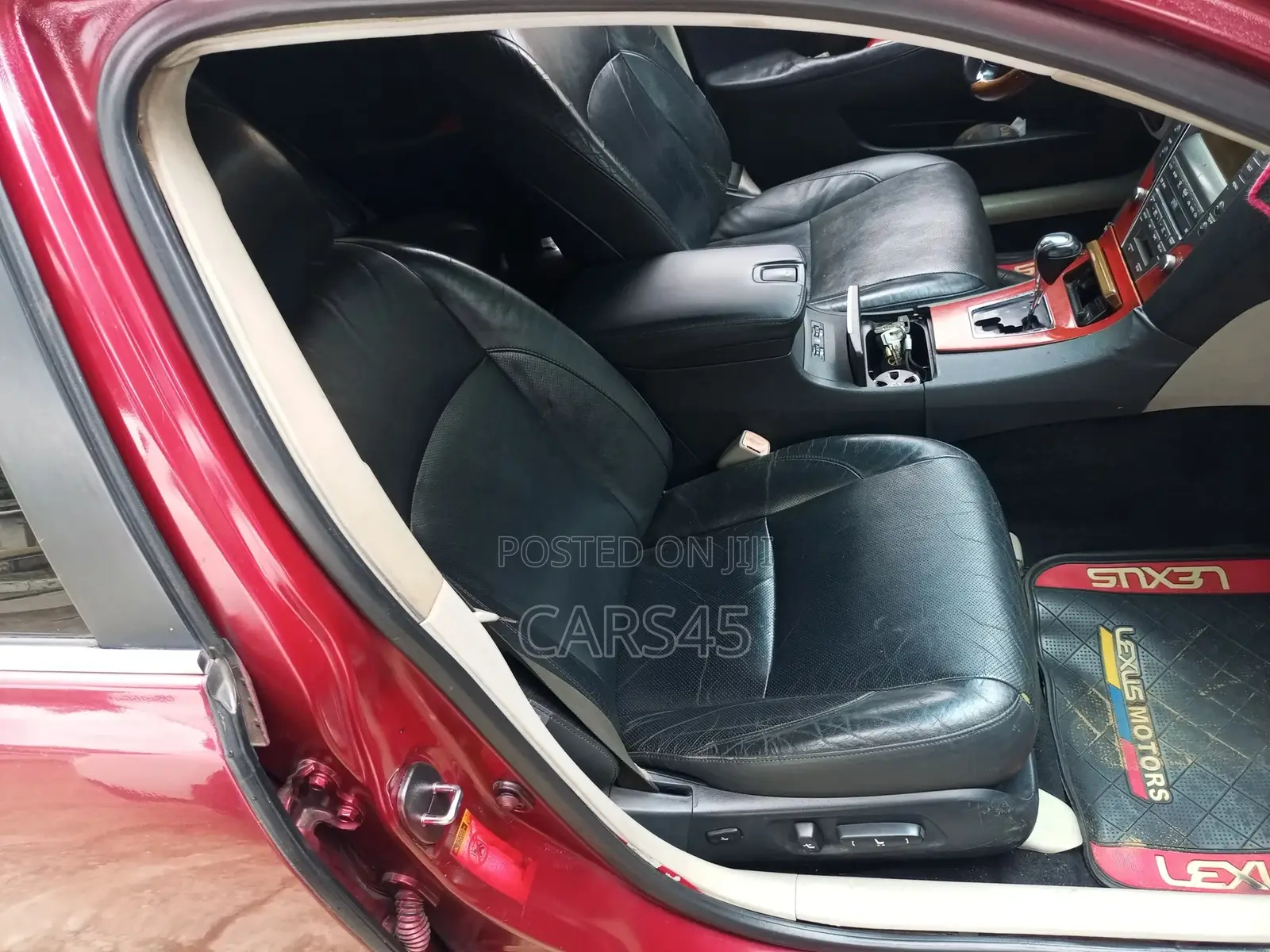 Lexus ES 2007 Red