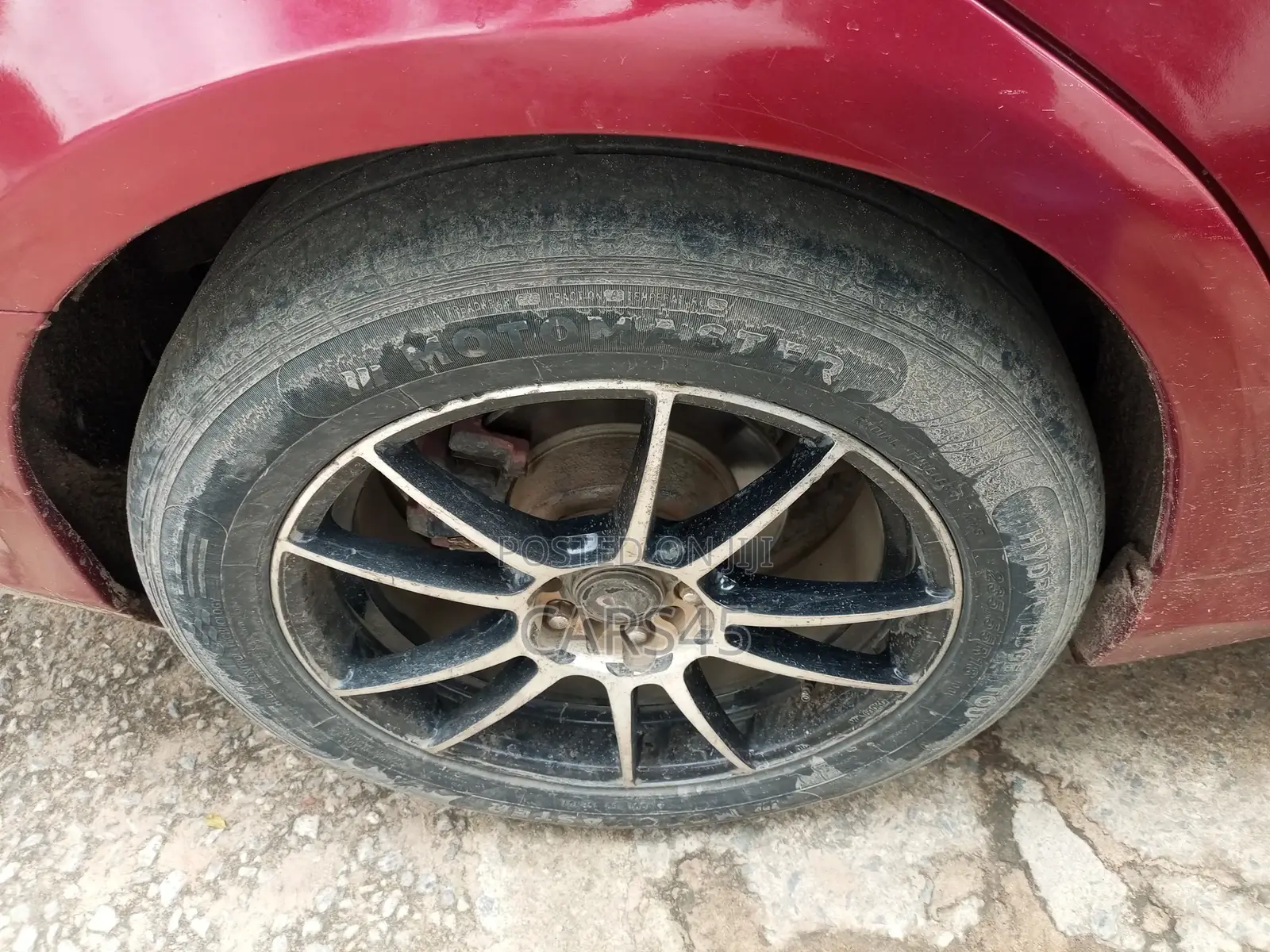 Lexus ES 2007 Red