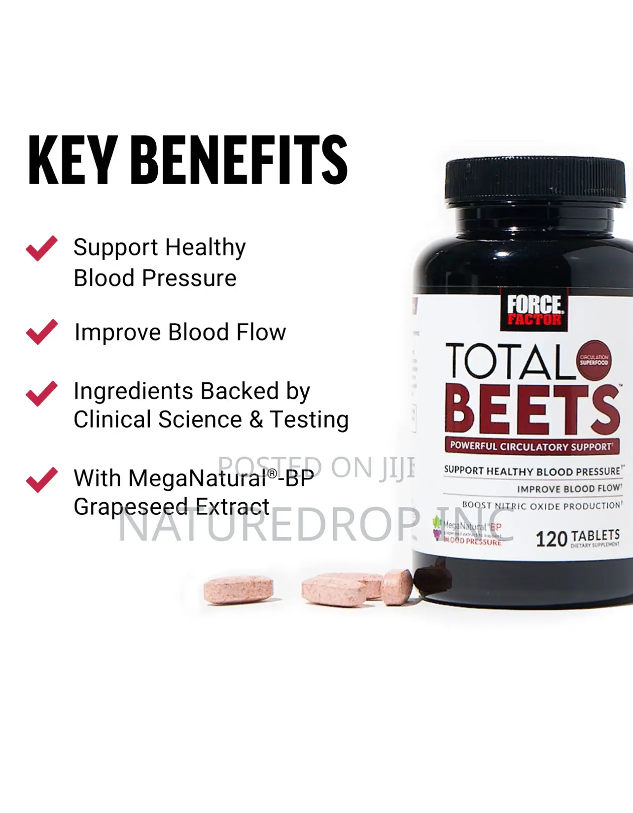 Total Beets (Powerful Circulatory Support) by Force Factor