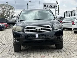 Toyota Highlander 2008 Black