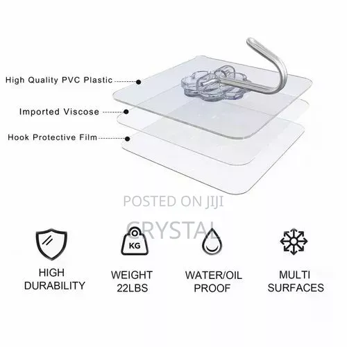 Self Adjustable Wall Hooks -30pcs Set