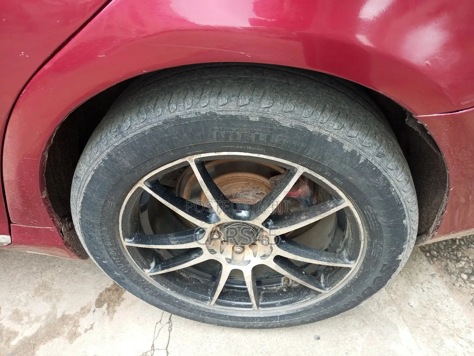 Lexus ES 2007 Red