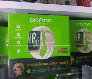 Oraimo Watch 6 Pro (OSW-807S) (HD Wireless Calling + Free Strap)