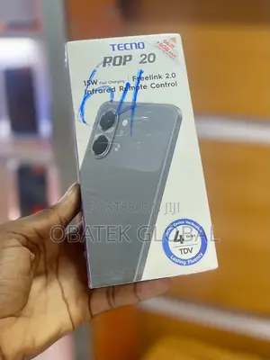 New Tecno Pop 20 64 GB Black