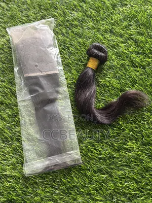 Human Hair Pony Tail Bone Straight