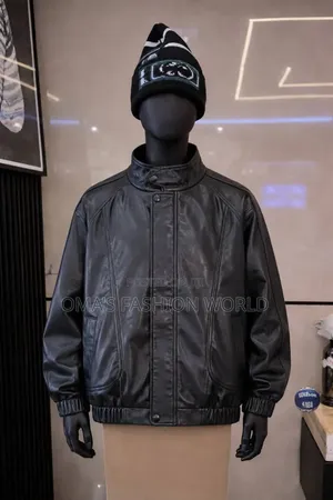 High Quality Luxury Leather Jacket Available in Store