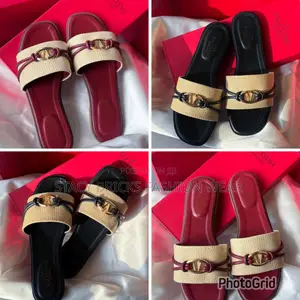 Valentino Slippers Comes With Branded Box