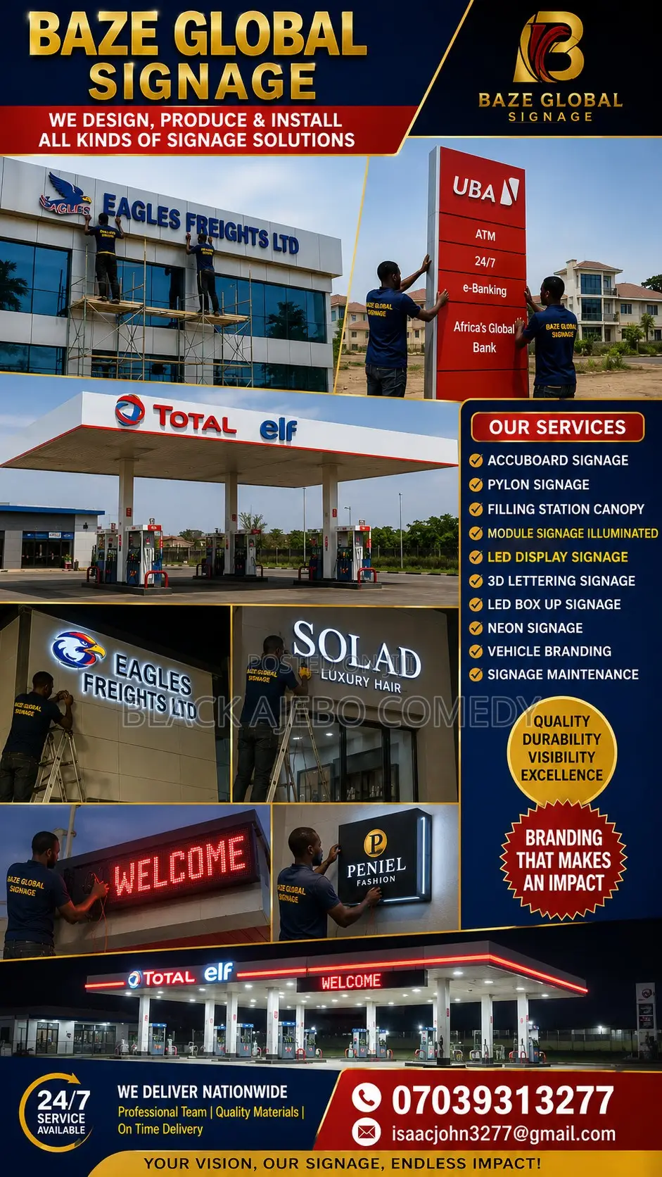 Signages and Printing Jobs
